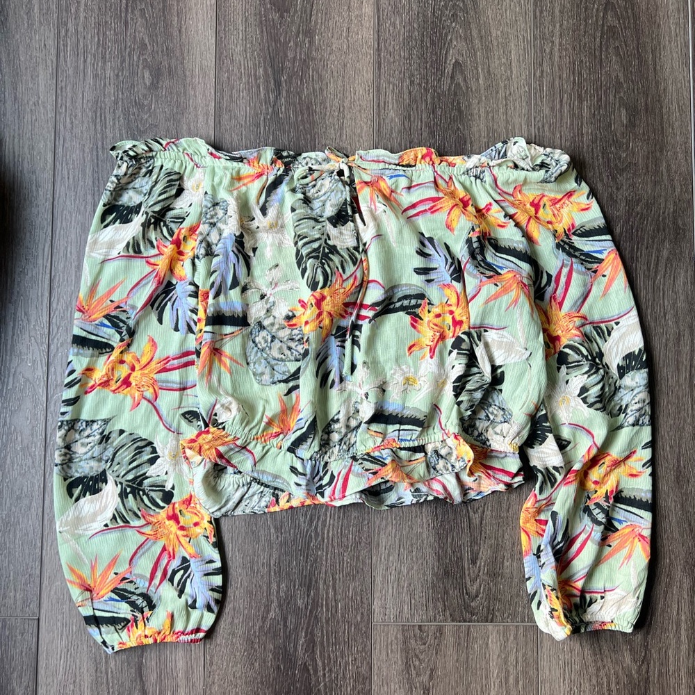 Guess off the shoulder top